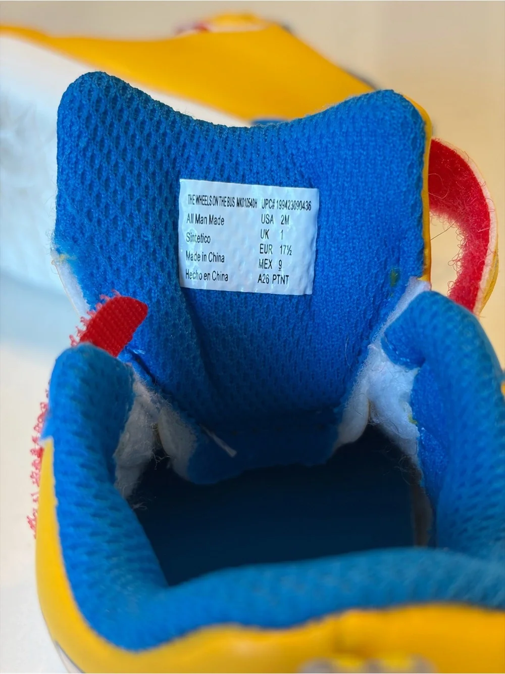 Stride Rite vibrant yellow